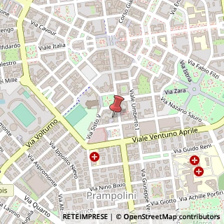 Mappa Corso della Repubblica, 224, 04100 Latina, Latina (Lazio)
