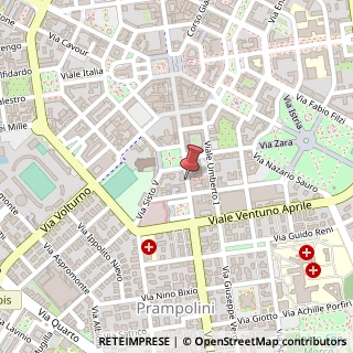 Mappa Corso della Repubblica, 247, 04100 Latina, Latina (Lazio)