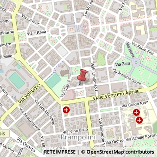 Mappa Via Enrico Cialdini, 6, 04100 Latina, Latina (Lazio)
