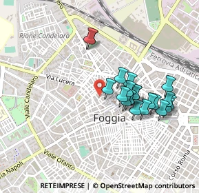 Mappa Via Alessandro Manzoni, 71121 Foggia FG, Italia (0.4405)