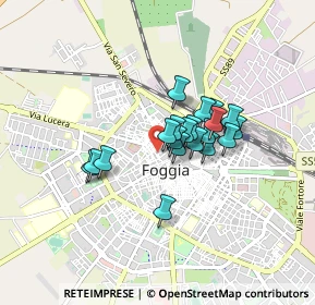 Mappa Via Alessandro Manzoni, 71121 Foggia FG, Italia (0.608)