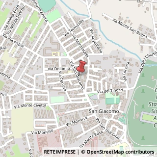 Mappa Via San Giacomo, 46, 00048 Nettuno, Roma (Lazio)
