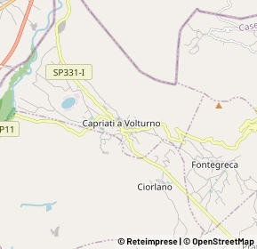Mappa 81014 Capriati A Volturno CE, Italia (1.182)