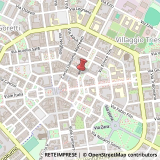 Mappa Viale Don Giuseppe Morosini,  13, 04100 Latina, Latina (Lazio)