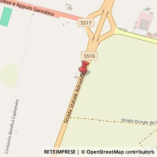 Mappa Strada Statale 16 Adriatica, 675, 71122 Foggia, Foggia (Puglia)