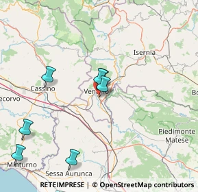 Mappa SS  85 Venafrana Km 18, 86079 Venafro IS, Italia (33.483)