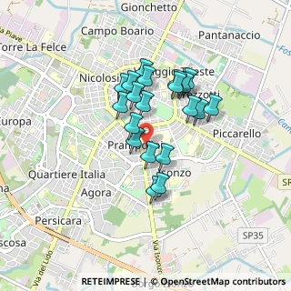 Mappa Via Giuseppe Verdi, 04100 Latina LT, Italia (0.715)
