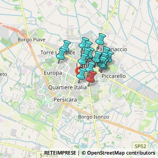 Mappa Via Mugilla, 04100 Latina LT, Italia (1.20333)