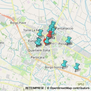 Mappa Via Mugilla, 04100 Latina LT, Italia (1.45385)