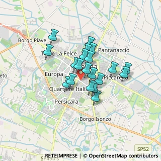Mappa Via Mugilla, 04100 Latina LT, Italia (1.2955)