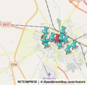 Mappa Via Nedo Nadi, 71122 Foggia FG, Italia (1.39909)