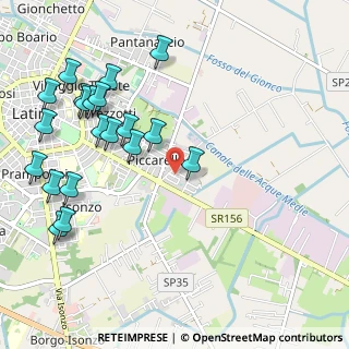 Mappa Via dei Boi, 04100 Latina LT, Italia (1.328)