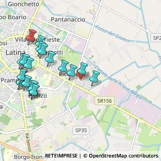Mappa Via dei Boi, 04100 Latina LT, Italia (1.313)