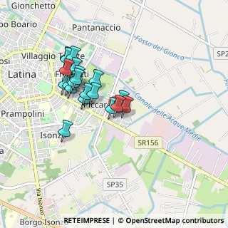 Mappa Via dei Boi, 04100 Latina LT, Italia (0.819)
