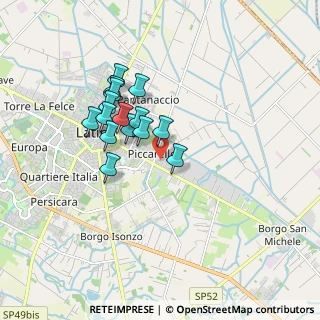 Mappa Via dei Boi, 04100 Latina LT, Italia (1.50867)