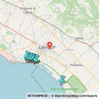 Mappa Via dei Boi, 04100 Latina LT, Italia (9.22909)