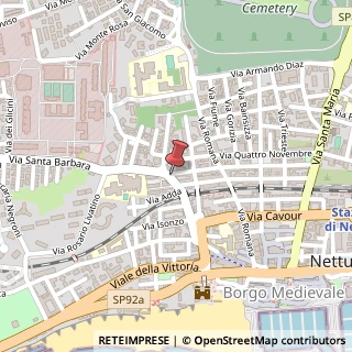 Mappa Via Santa Barbara, 42, 00048 Nettuno, Roma (Lazio)