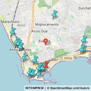 Mappa Via Prebenda, 00042 Anzio RM, Italia (1.5565)