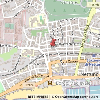 Mappa Via Risorgimento, 15, 00048 Nettuno, Roma (Lazio)