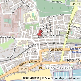 Mappa Via Sangallo, 74, 00048 Nettuno, Roma (Lazio)