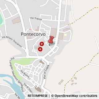 Mappa Via Pasquale del Prete, 4, 03037 Pontecorvo, Frosinone (Lazio)