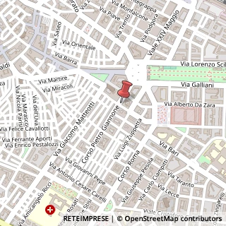 Mappa Corso Pietro Giannone, 27, 71121 Foggia, Foggia (Puglia)