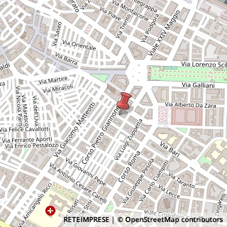 Mappa Via Cirillo Domenico, 7, 71121 Foggia, Foggia (Puglia)
