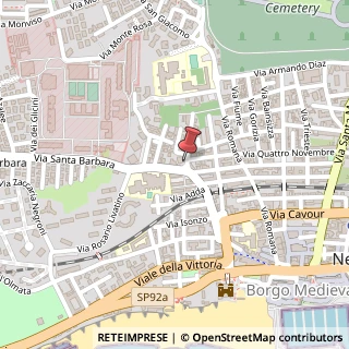 Mappa Via Santa Barbara, 58, 00048 Nettuno, Roma (Lazio)