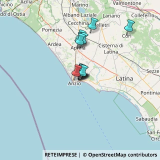 Mappa Via 25 Luglio, 00048 Nettuno RM, Italia (9.59917)