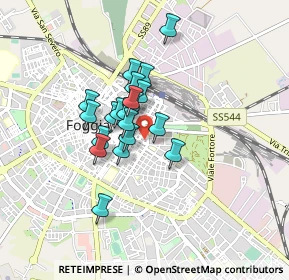 Mappa Piazza Italia, 71121 Foggia FG, Italia (0.6245)