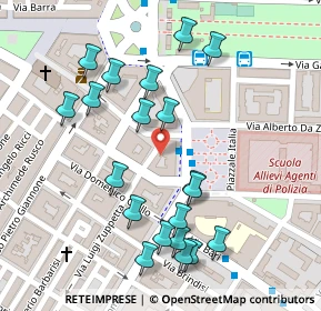 Mappa Piazza Italia, 71121 Foggia FG, Italia (0.138)