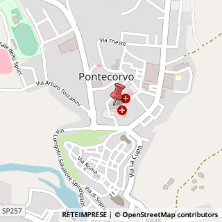 Mappa Via S. Giovanni Battista, 03037 Pontecorvo FR, Italia, 03037 Pontecorvo, Frosinone (Lazio)