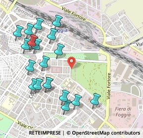 Mappa Via Romolo Caggese, 71121 Foggia FG, Italia (0.6145)