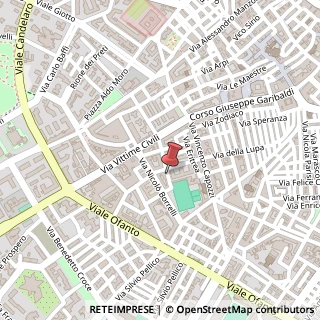 Mappa Via Domenico Caldara,  47, 71100 Foggia, Foggia (Puglia)