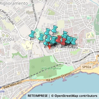 Mappa Via delle Primule, 00172 Nettuno RM, Italia (0.284)
