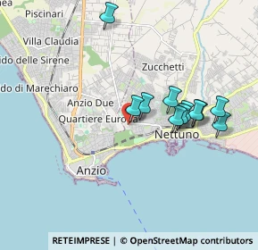 Mappa 00172 Nettuno RM, Italia (1.73364)