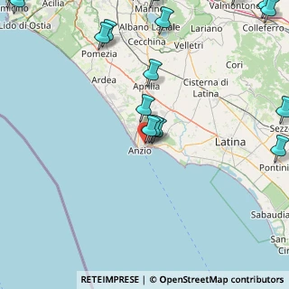 Mappa Via delle Primule, 00172 Nettuno RM, Italia (26.89313)