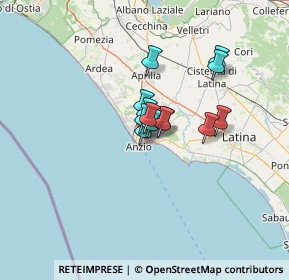 Mappa Via delle Primule, 00172 Nettuno RM, Italia (8.05154)