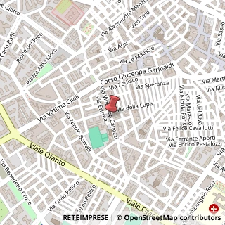 Mappa Via Vincenzo Capozzi, 14, 71121 Foggia, Foggia (Puglia)