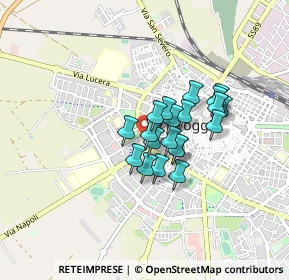 Mappa Viale Candelaro incrocio, 71122 Foggia FG, Italia (0.5975)