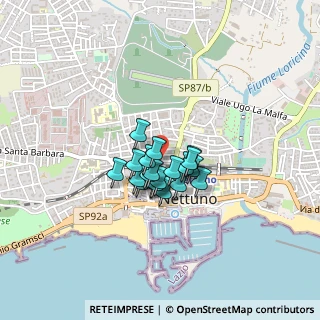 Mappa Via XXV Luglio, 00048 Nettuno RM, Italia (0.261)