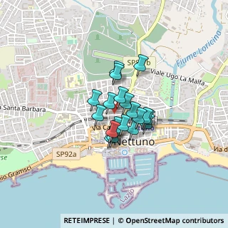 Mappa Via XXV Luglio, 00048 Nettuno RM, Italia (0.265)