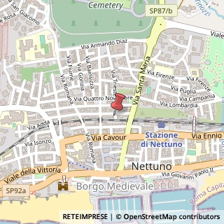 Mappa Via Trieste, 3, 00048 Nettuno, Roma (Lazio)