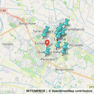 Mappa Centro, 04100 Latina LT, Italia (1.46083)