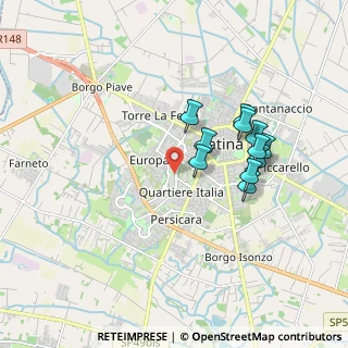 Mappa Centro, 04100 Latina LT, Italia (1.68636)