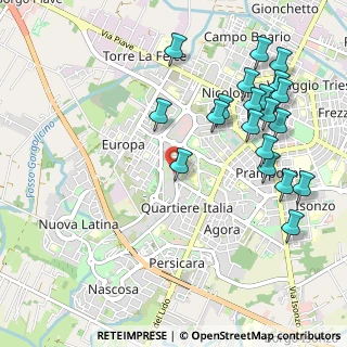 Mappa Centro, 04100 Latina LT, Italia (1.261)