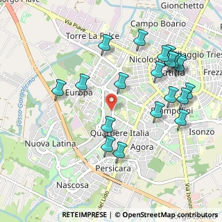 Mappa Centro, 04100 Latina LT, Italia (1.179)