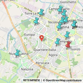 Mappa Centro, 04100 Latina LT, Italia (1.45308)