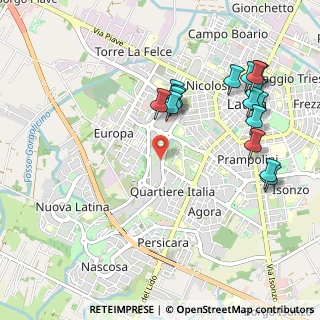 Mappa Centro, 04100 Latina LT, Italia (1.20688)