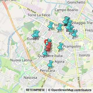 Mappa Centro, 04100 Latina LT, Italia (0.8535)